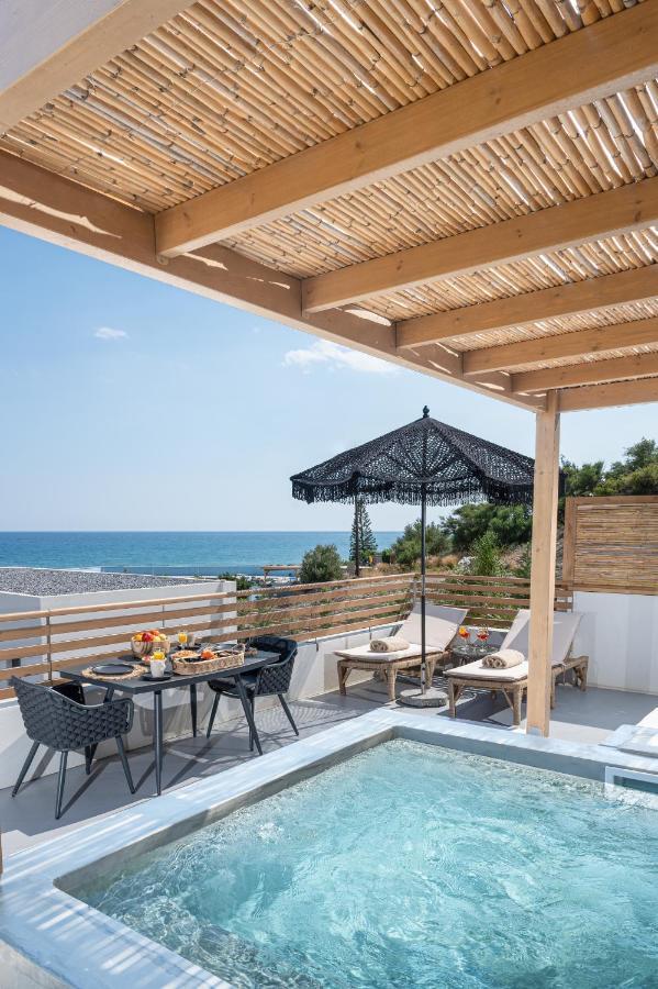 Mneme Suites & Villas Kasztrí Kültér fotó