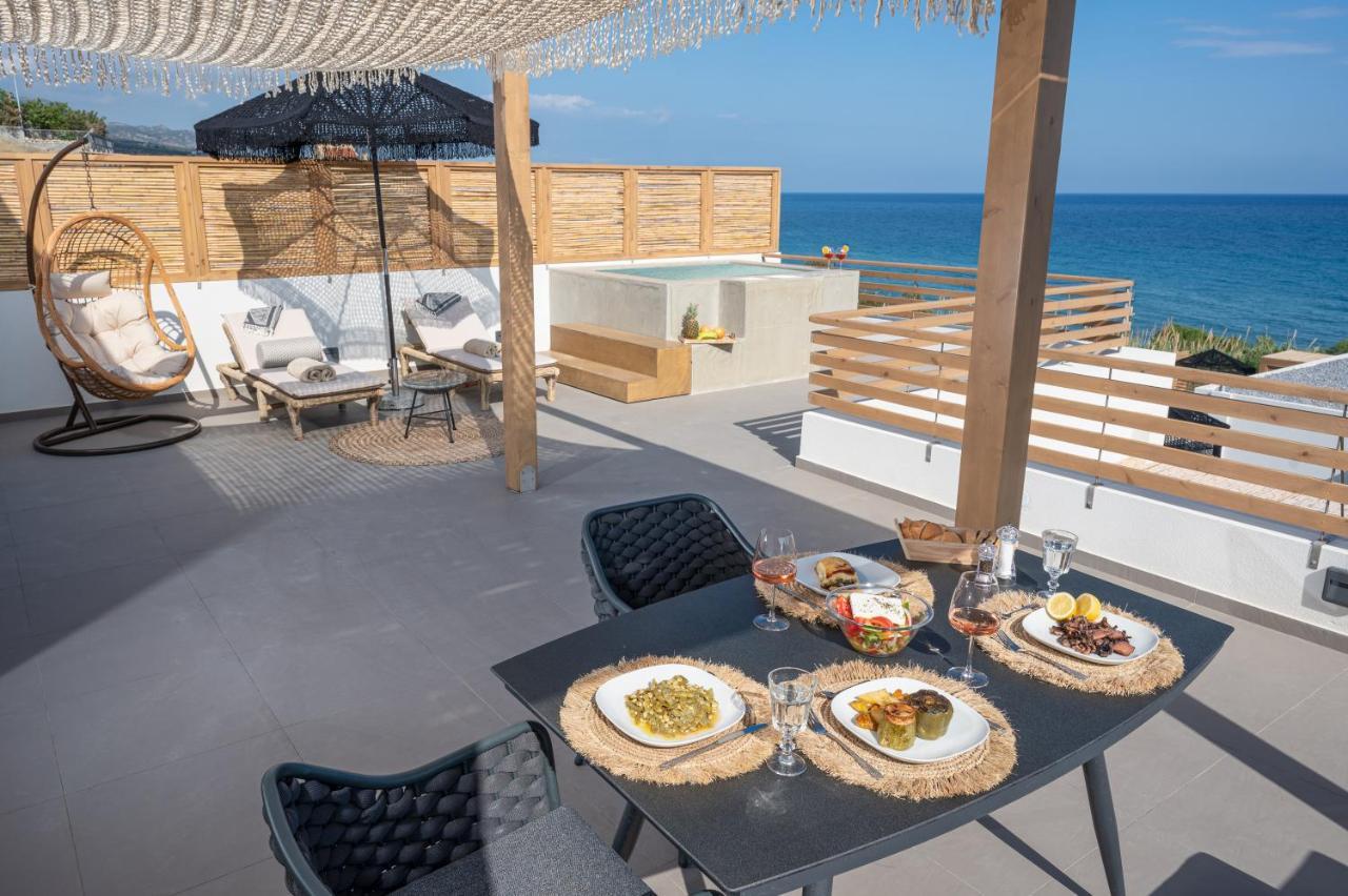 Mneme Suites & Villas Kasztrí Kültér fotó